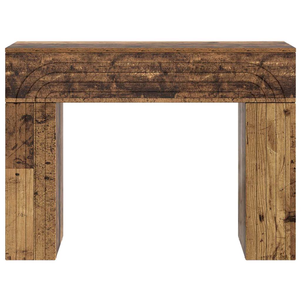 Coffee Table Reclaimed Wood Look 102 x 35 x 75 cm Engineered Wood