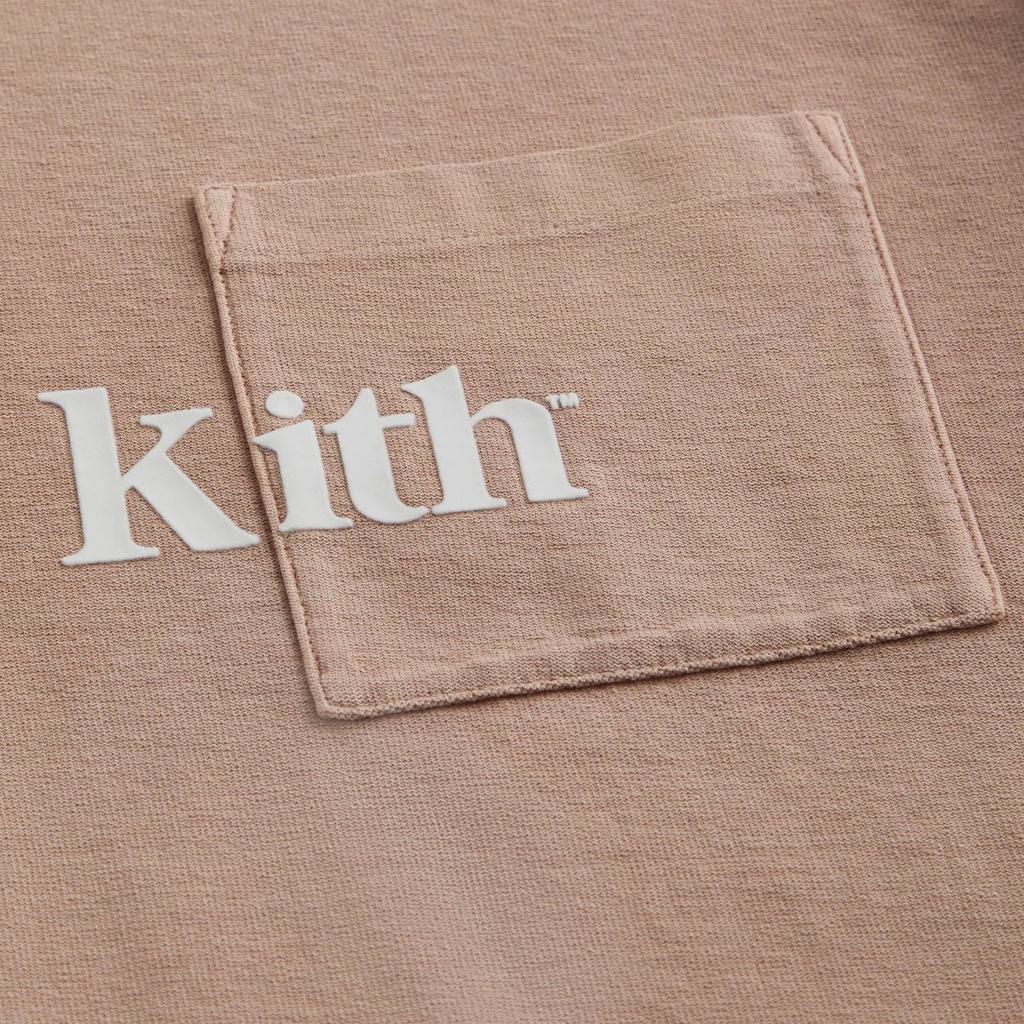 Kith Quinn Tee Morganite Men Tops Pink KHM030453-613