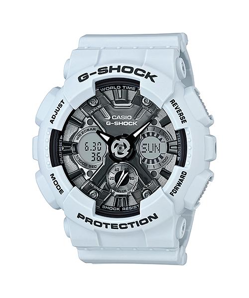 

Casio Men s Resin 200M Water Resistant Digital Shock Resistant Quartz Watch GMA-S120MF-2A синий
