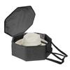 Polyester Caps Holder with Zippered Lid Foldable Hat Organizer For Baseball Caps Bucket Hats Travel Storage Accessories