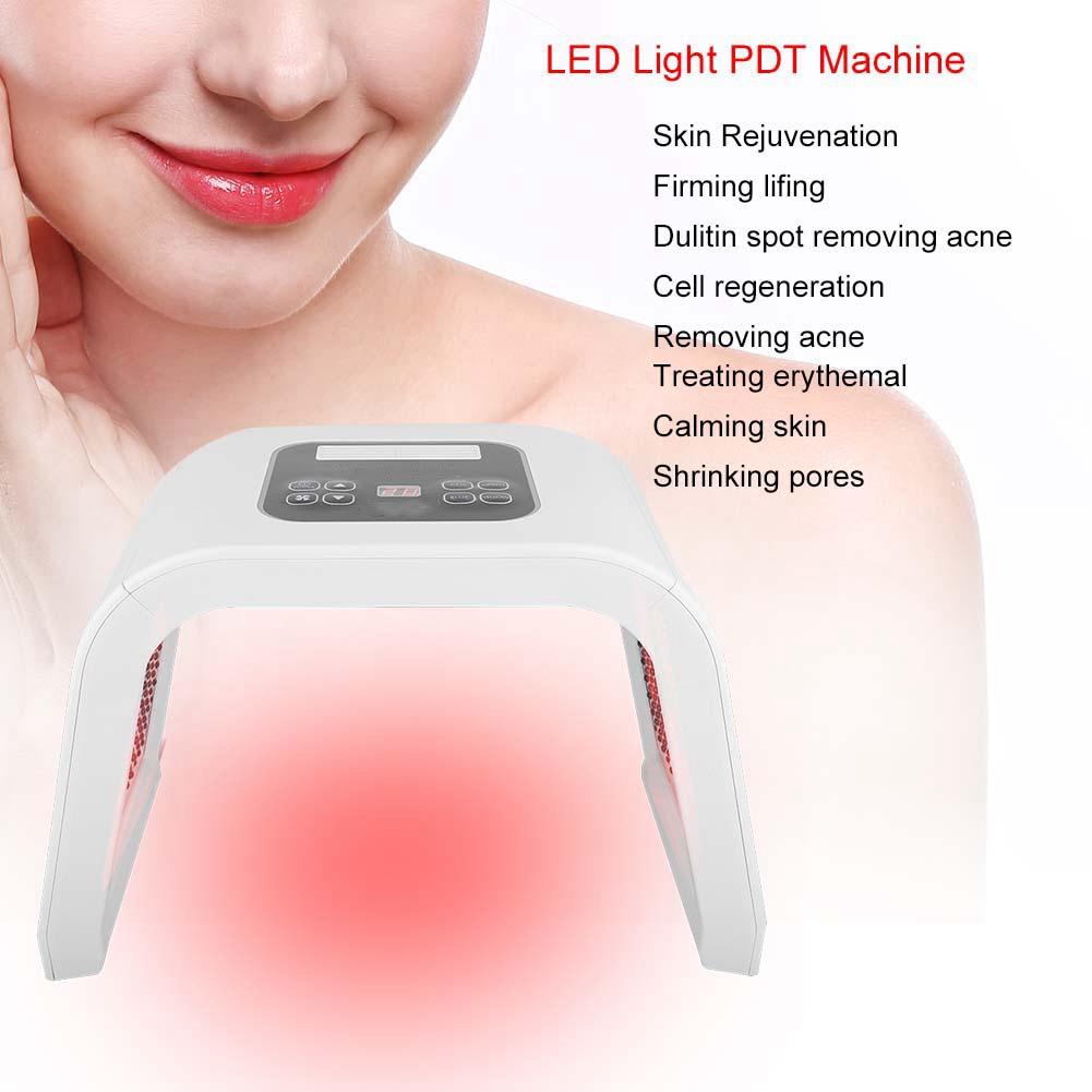 7 Colors PDT LED Light Beauty Photodynamic Lamp Acne Treatment Skin Rejuvenation Machine