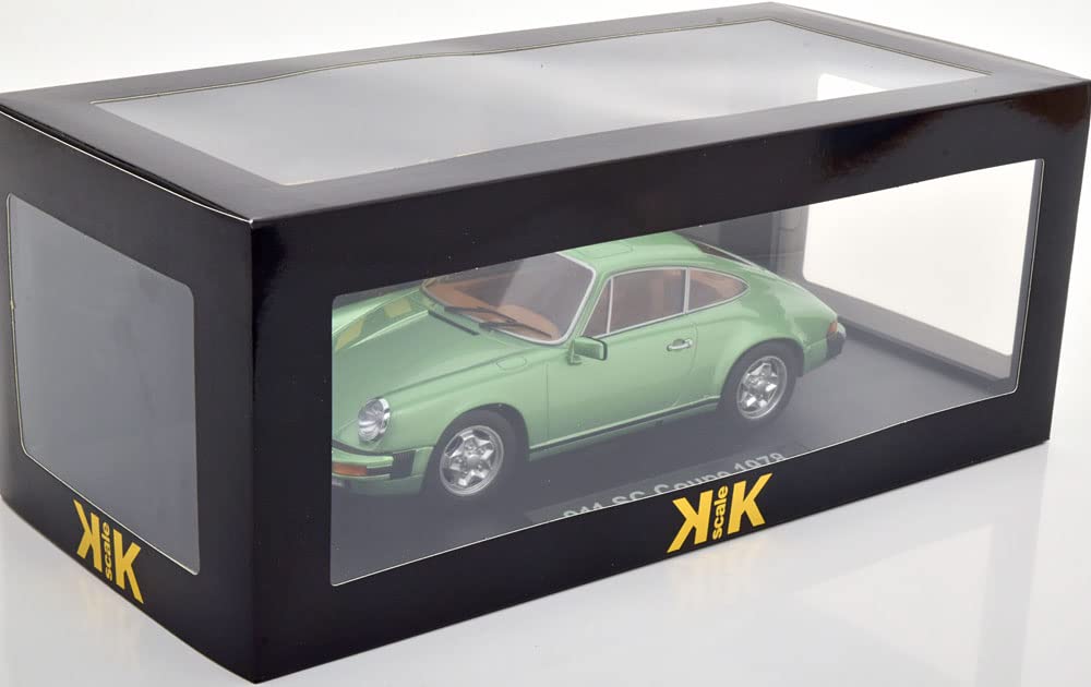 Scale Porsche 911 SC Coupe 1978 Metallic Green KK-Scale 1/18 (KKDC180802)