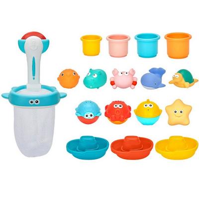 Toymiso Bath Play Sea Friend 17-piece Set Korean Childrens Toys