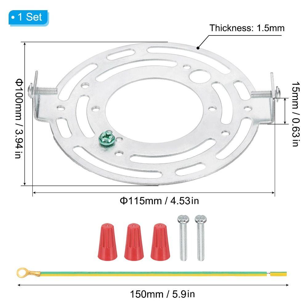 115 Mm Light Crossbar 4.5 Inch Universal Mounting Kit Ceiling Plate  Ceiling Lighting