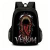 Venom School Double Layered Backpack Fashion Schoolbag Backpack Kids Gift Practical Multifunctional