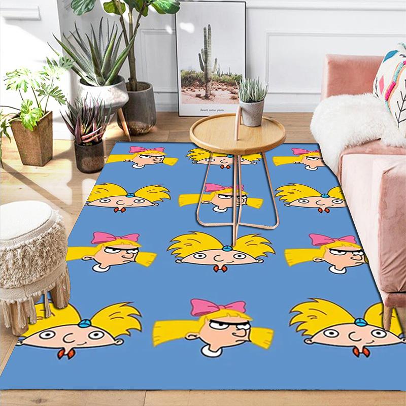 Hey Arnold Rug Floor Mat for Living Room or Bedroom Soft and Comfortable Carpet a Gift for Birthday and Holiday.MFF0918505