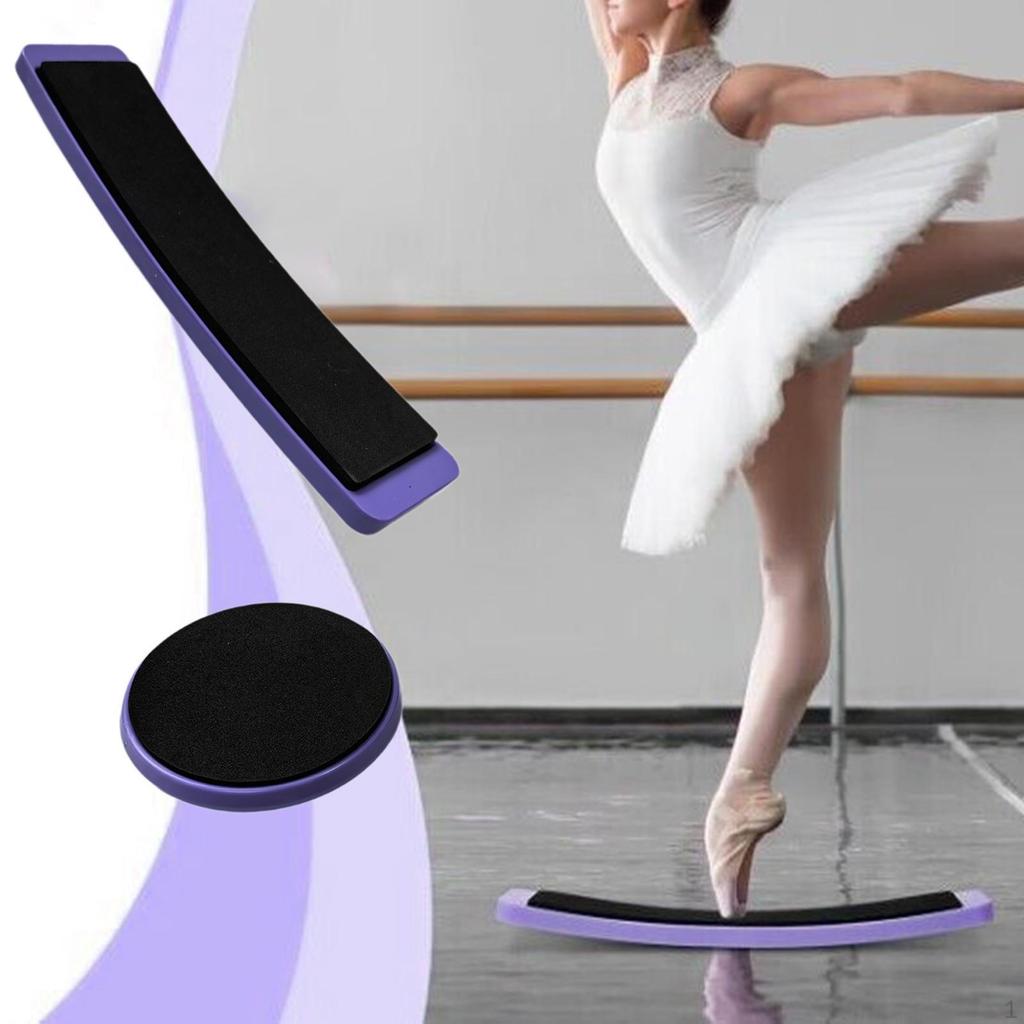 2 Pieces Turning Board for Dancers Figure Skating Spinner Improving Skills Gymnast Dancer