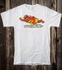 T-shirt Hot Rod Corsa di Accelerazione Racing Automobilistico Negozio di Velocità Trans Dapt Ape