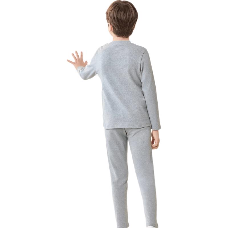 Balabala Boys' Soft Fleece Thermal Underwear Set