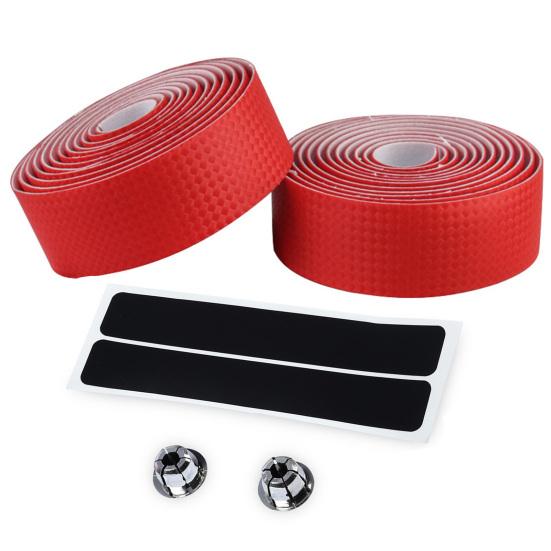 2Pcs Road Bike Handlebar Anti Skid Straps Carbon Pattern Bands Cycling Supplies