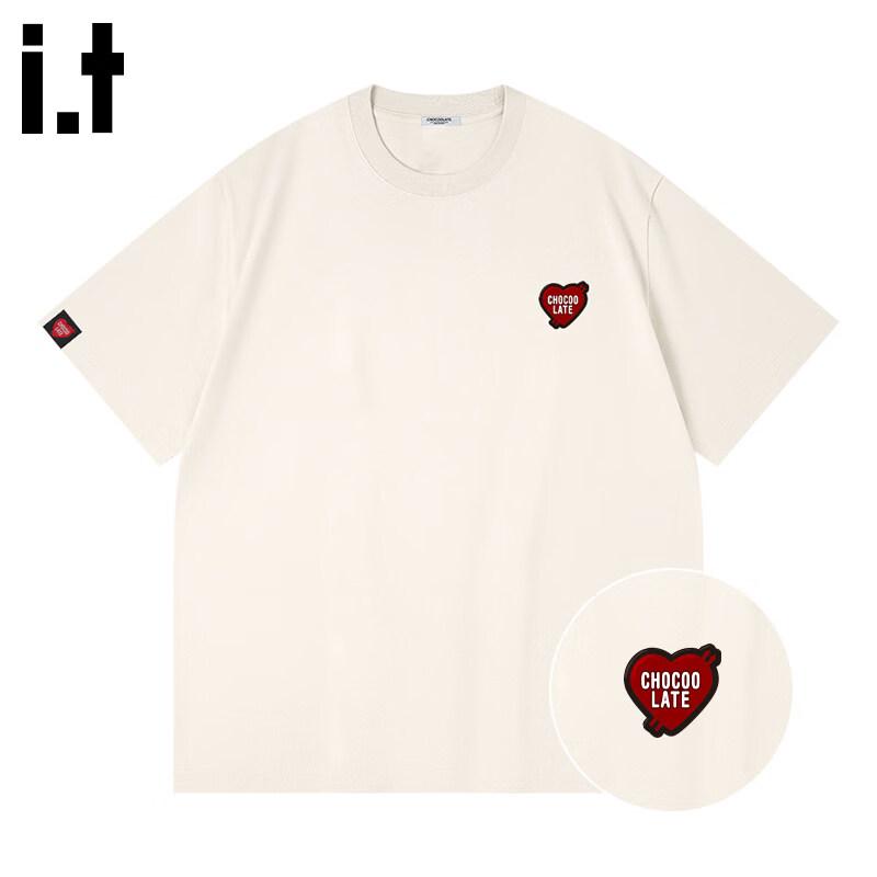 CHOCOOLATEIT Unisex American Casual Cotton T-Shirt S