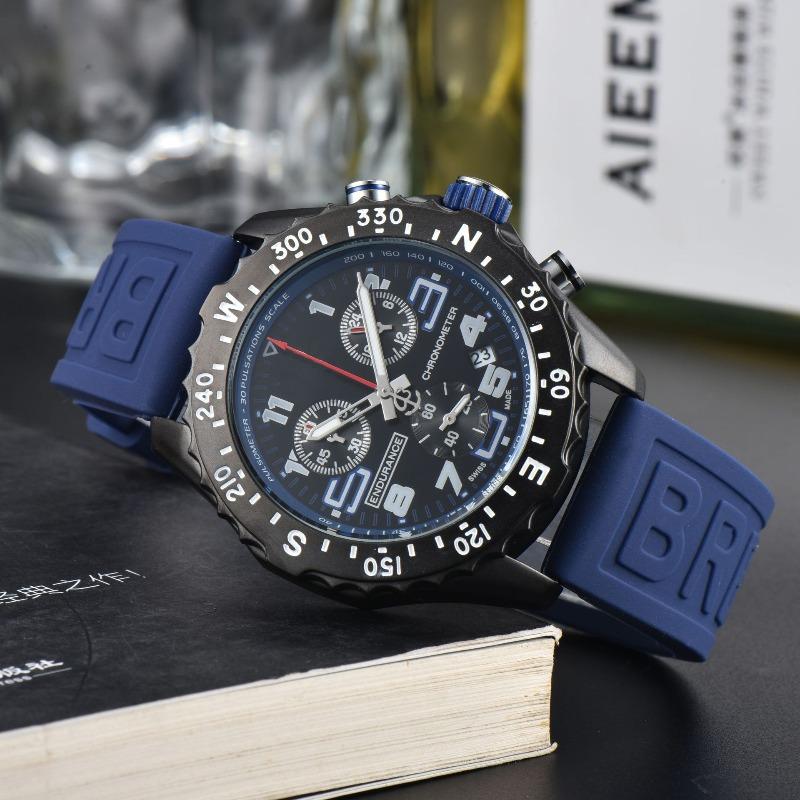 Product Men's quartz watch, six-pin function, high quality, one piece