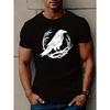 Europeiska storlekar Crow Herr Kortärmad T-shirt Sommar T-shirt Topp