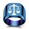 Wish new models, European and American Libra fair square versatile retro ring ring trend wholesale