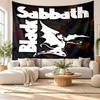 Led Zeppelin Wall Tapestry, Soft Fabric Wall Hanging, Decorative Backdrop For Bedroom Home Wall Art