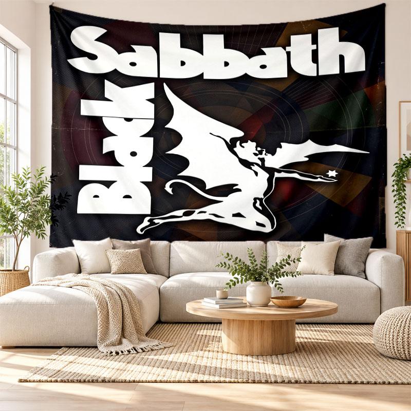 Led Zeppelin Wall Tapestry, Soft Fabric Wall Hanging, Decorative Backdrop For Bedroom Home Wall Art