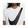 Nike Nsw Big Logo Swoosh T shirT whiTe Dx1017 100