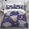 Cartoon Cow for Children duvet cover   Microfibre  duvet cover  room decoration  adult bedding Set   Zip and 2 Pillowcases