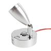 IRV DC12V 24V USB Touch Switch Small Spotlight With Warm Light 2W RV LED Reading Lamp For RV Caravan Camper Trailer Yacht