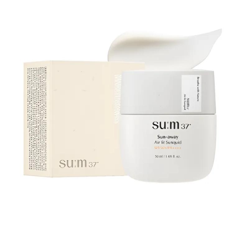 su:m37 Sun Away Air Fit Солнечный жидкий крем SPF50+ PA++++ 50 мл