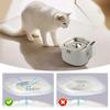 6pk Cat Fountain Filters - Round Activated Carbon & Resin Replacement for Pet Water Dispensers