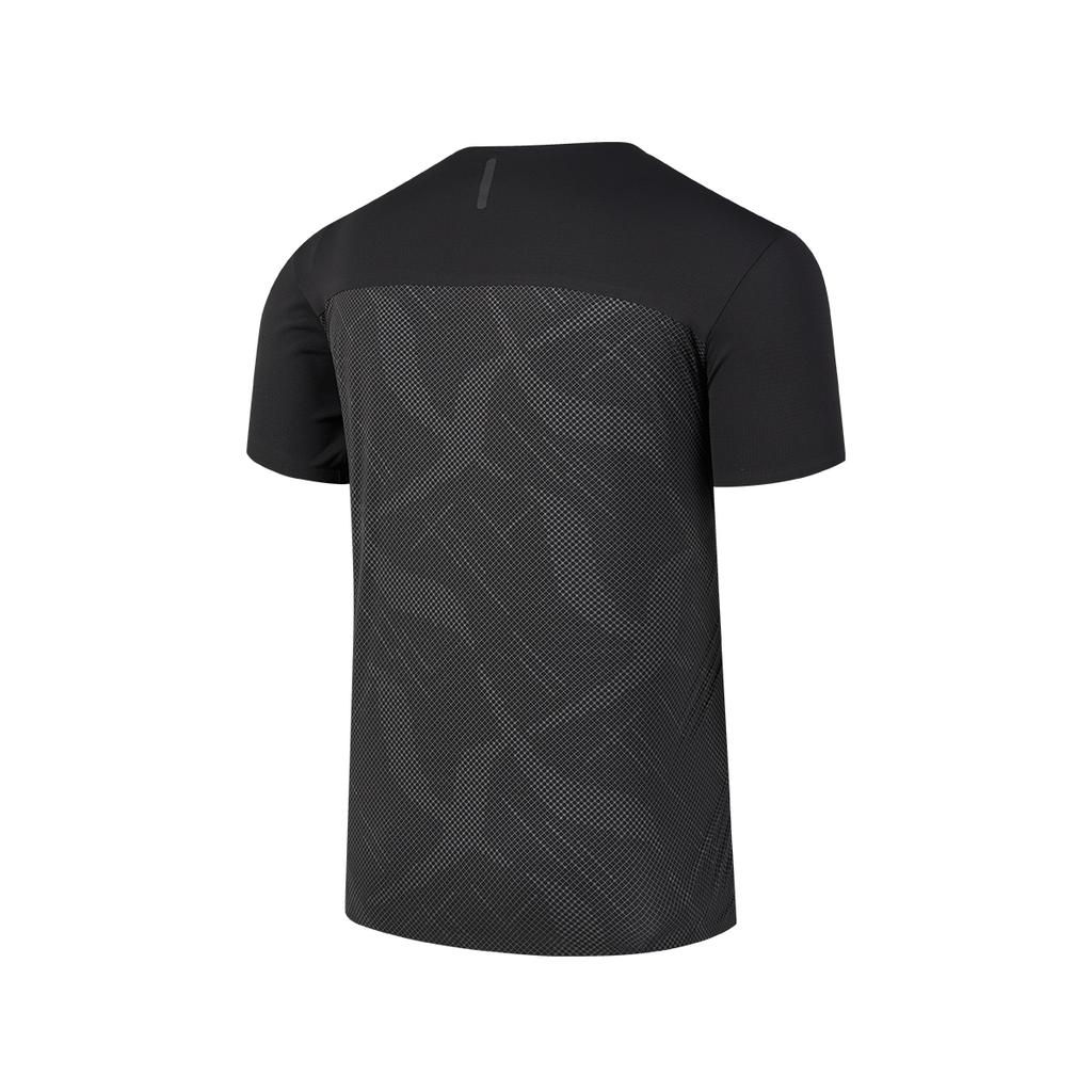 Saucony Quick-Dry Short Sleeve T-Shirt Men Tops Black SC2249108A-BK01