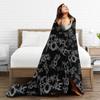My Chemical Romance Soft Warm Blankets  Decorative Plush Throw Blanket Funny Couch Chair Flannel Bedspread Sofa Bed Cover