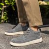 New High-Quality Lace Up Outdoor Casual Short Boots  Autumn Brand Fashionable Mens Comfortable And Casual High Top Leather Shoes