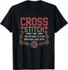 RARE! Cross Stitch Funny Sewing Quilting Stitching T-Shirt