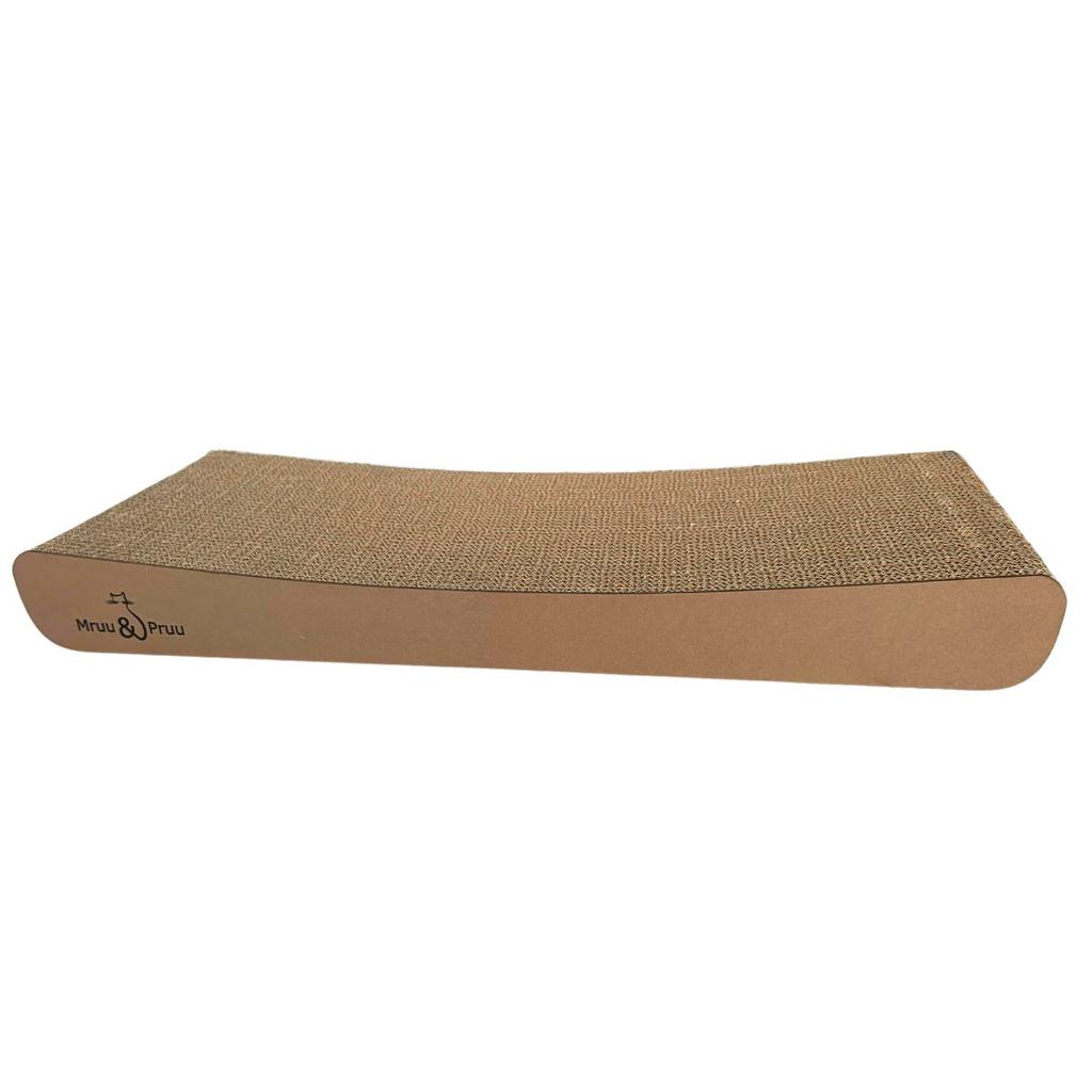 Scratching post FOR cats cardboard bed sigma Mruu&Pruu Cappuccino