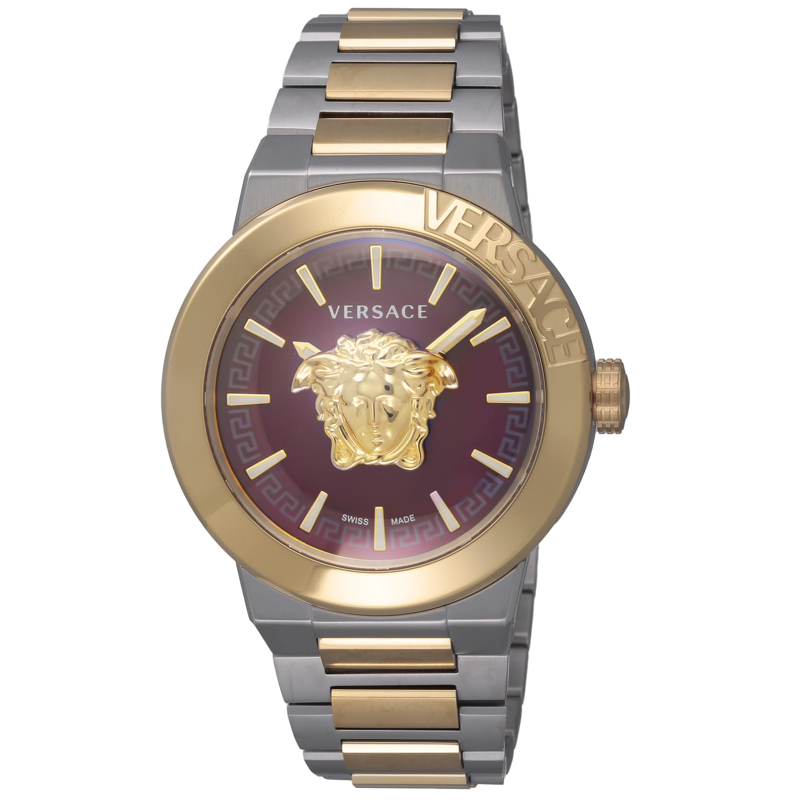 

Повсякденний годинник Medusain Finite VE7E00523 Золотий x Срібний [Versace] Чоловічий [Товар]