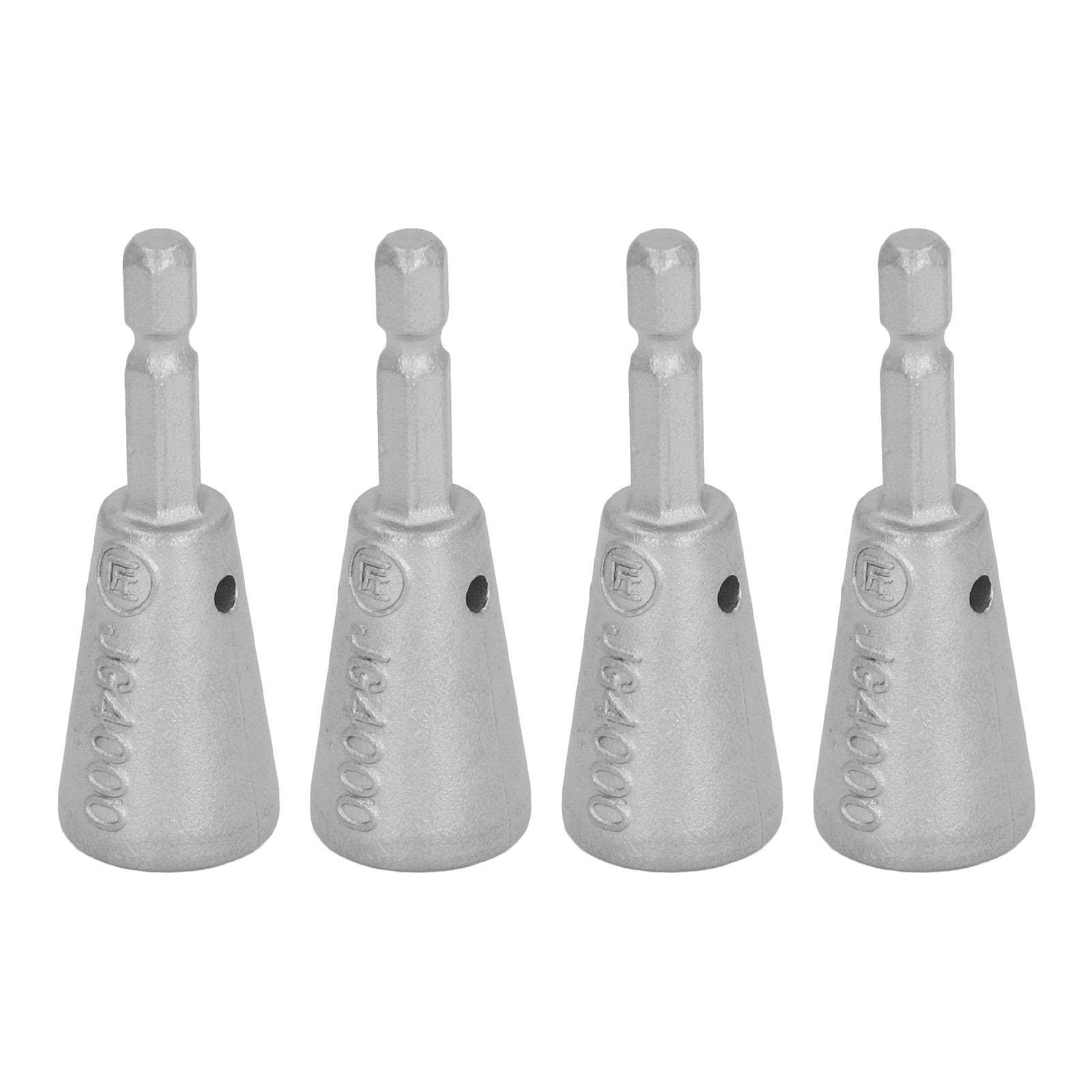 

4 ШТ. Инструменты для скручивания проводов Литая сталь 1/4 дюйма Шестигранный хвостовик Электрик Соединитель для скручивания проводов для