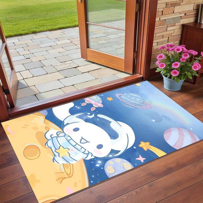 Crystal Velvet Rug Soft Non Slip Indoor Floor Mat Home DecorCinnamoroll