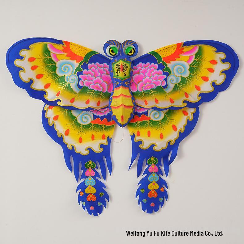 

Handmade Double-Layer Colorful Butterfly Kite for Kids - Easy to Fly Outdoors Purple