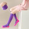 Dětské kompresní ponožky ke kolenům Elastické fitness tlakové ponožky pro dospívající