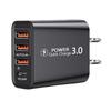 USB Wall Charging,4 Port Fast USB & USB C Charging Block,Charging Station Hubs Block Power Strips Adapter Plug