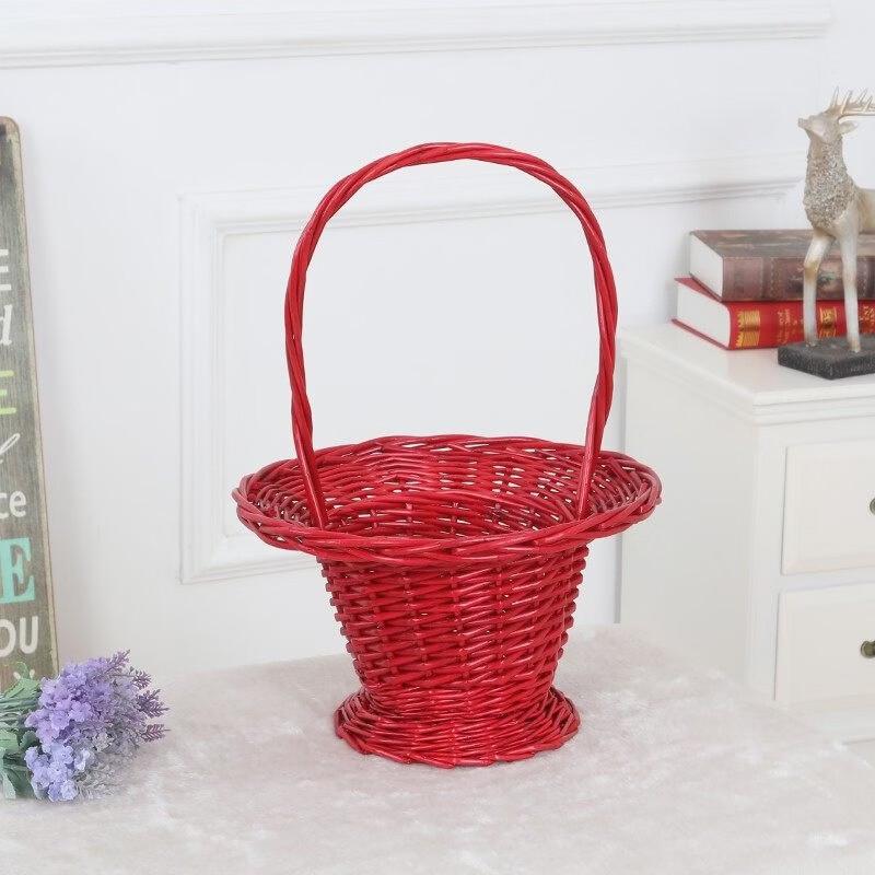 Handheld Woven Decorative Basket