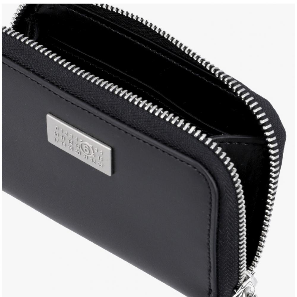 Maison Margiela Numbering Logo Metal Patch Card Wallet Sa5ui0031 P8873 T8013