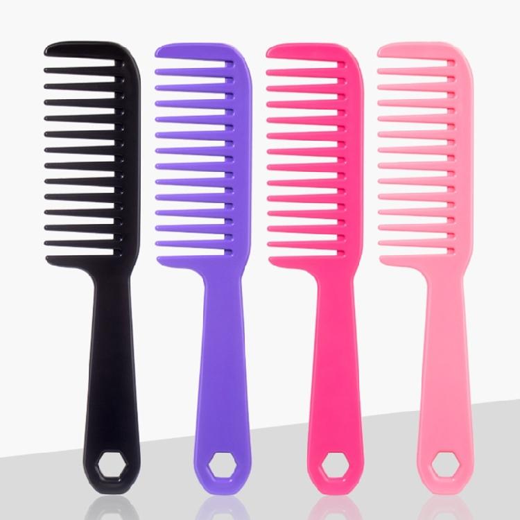 Fashion Wide Tooth Comb for Gentle Hair Management Elegant Hair Styling Tool for Travel and Daily Use