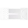 Riglă Acrilică cu Margine Dreaptă pentru Măsurători la Cusut, Croitorie, Layout de Tipare, Quilting și Meșteșuguri, cu Margini Netede
