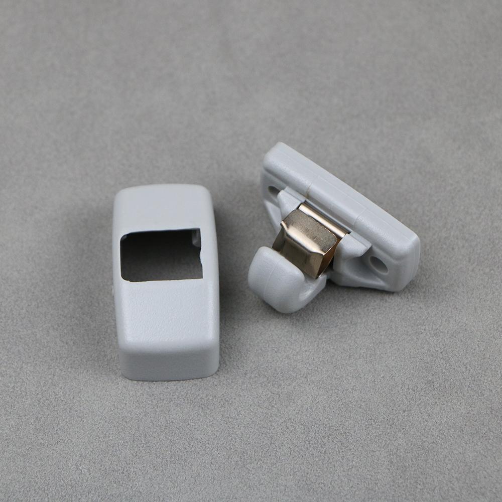 3B0857561B Зажим-крючок для солнцезащитного козырька, серый, для VW Amarok Beetle Bora Caddy Eos Golf Passat Polo Touran 3B0857563 1 Pcs