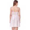 Ladysta Camicia da Notte Babydoll da Donna in Raso Tinta Unita Taglia Unica (S  M L)