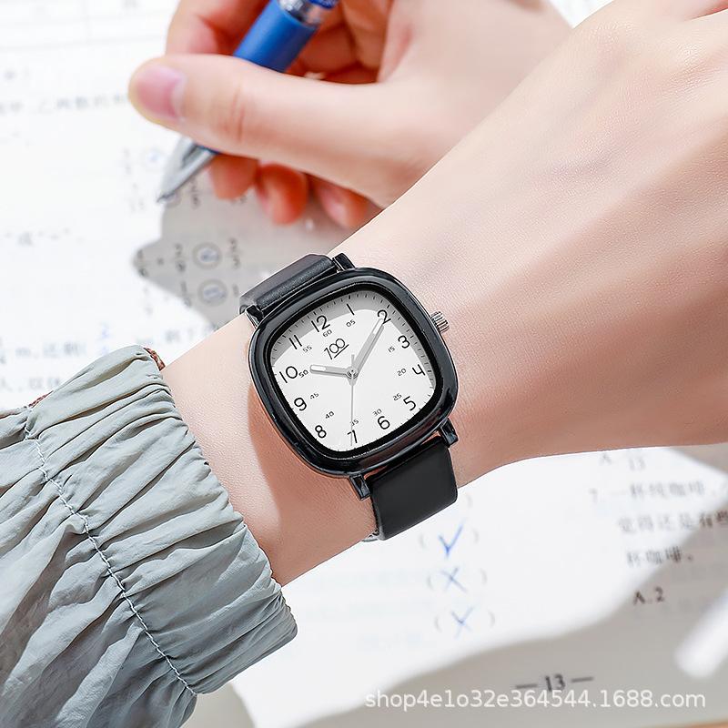 Academie Stijl Horloge Vrouwelijk Lichtgevend Test Middelbare School Leerlingen Veelzijdig Hoge Waarde Test Kwarts Horloge