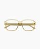 Seupeulingseuteulingseu Retro Square Shape Glasses Page 80 [Olive Green]