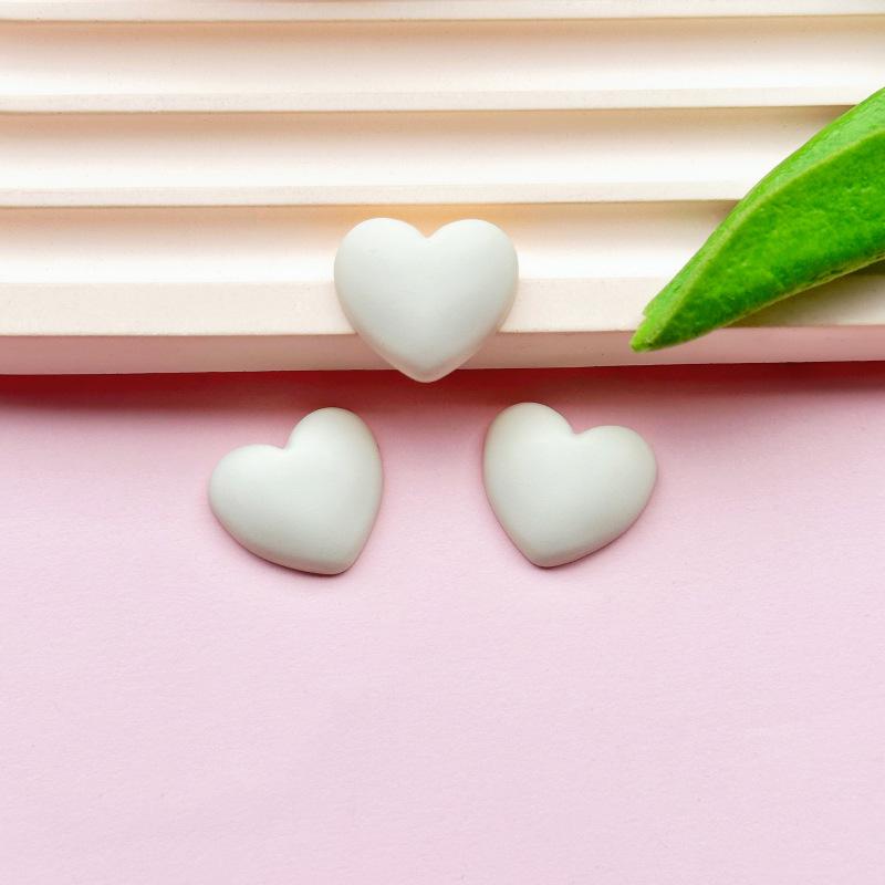 Peach Heart Resin Accessories: DIY Phone Case, Water Cup Patch, Car Storage, Shoe & Clothing Headdress