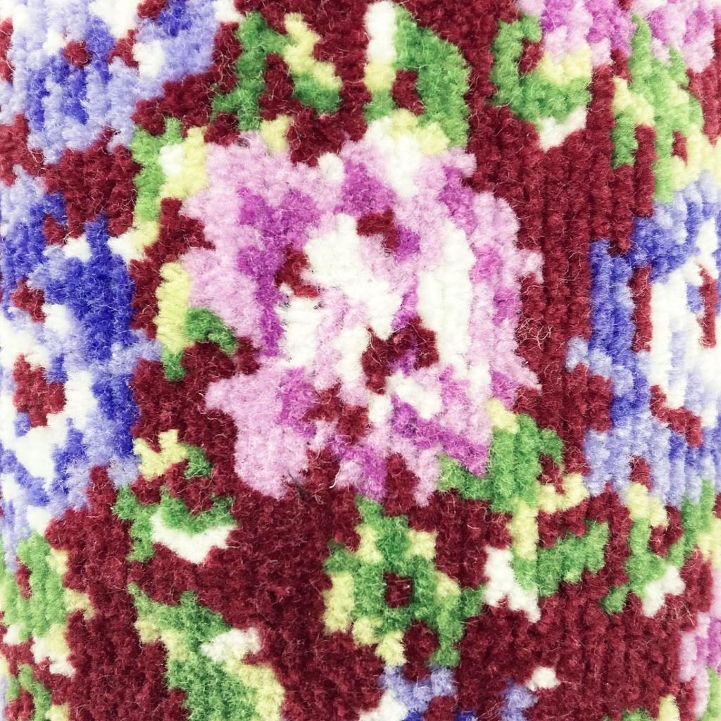 Senko FEELFOOT Kepos Akupressur-Hausschuhe, Gesundheitssandalen, ca.. 22cm-24cm, Weinrot, Glasierte Webart, Rosendesign, 27571