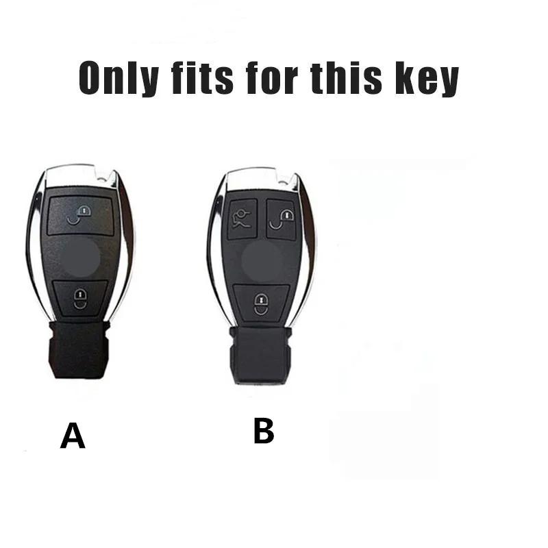 New 80% Car Remote Key Case Cover Shell Fob Auto Styling Accessories For Mercedes Benz A B C S Class AMG GLA CLA GLC W176 W221