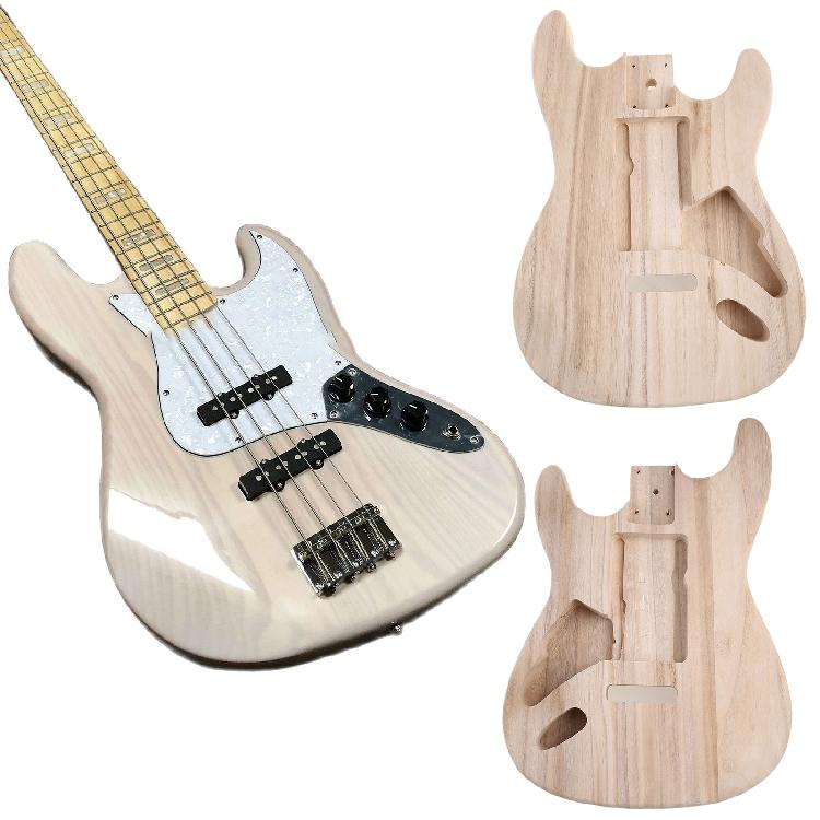 Already Polished Punched for Electric Guitar DIY Accessory Painting Guitar Body