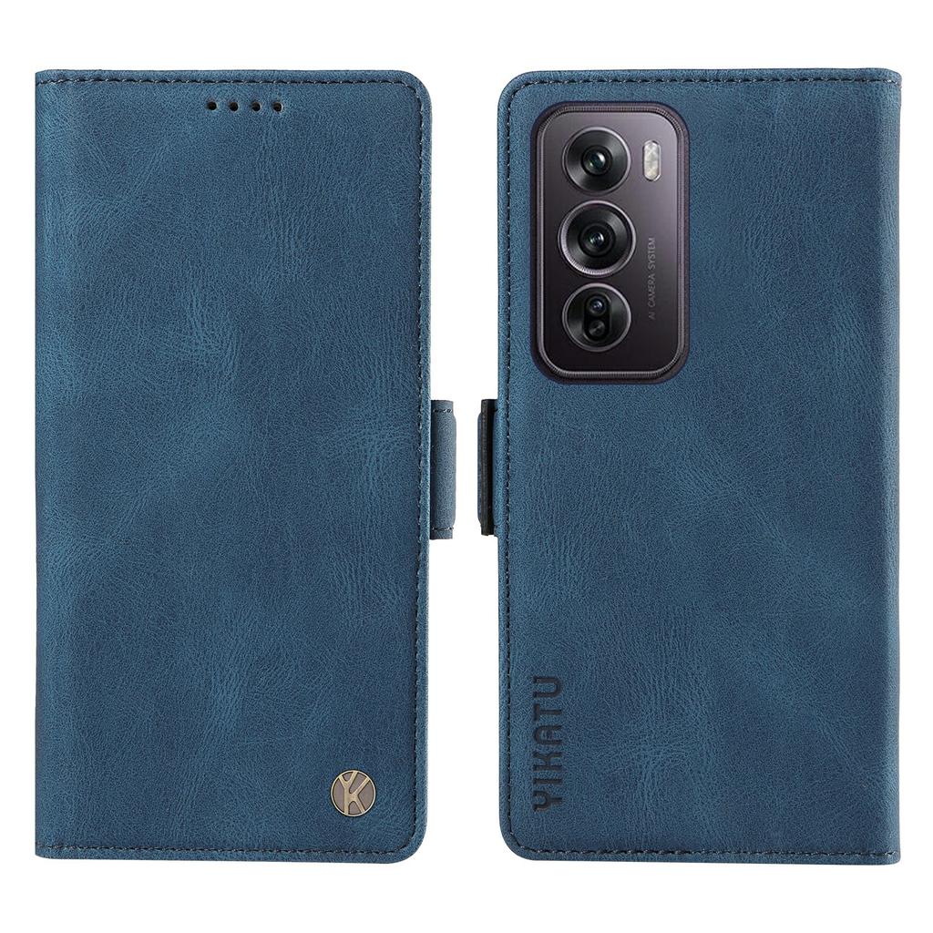 For Oppo Reno12 Pro 5G (Global)/(China) Phone Case Skin-Touch Leather Cover