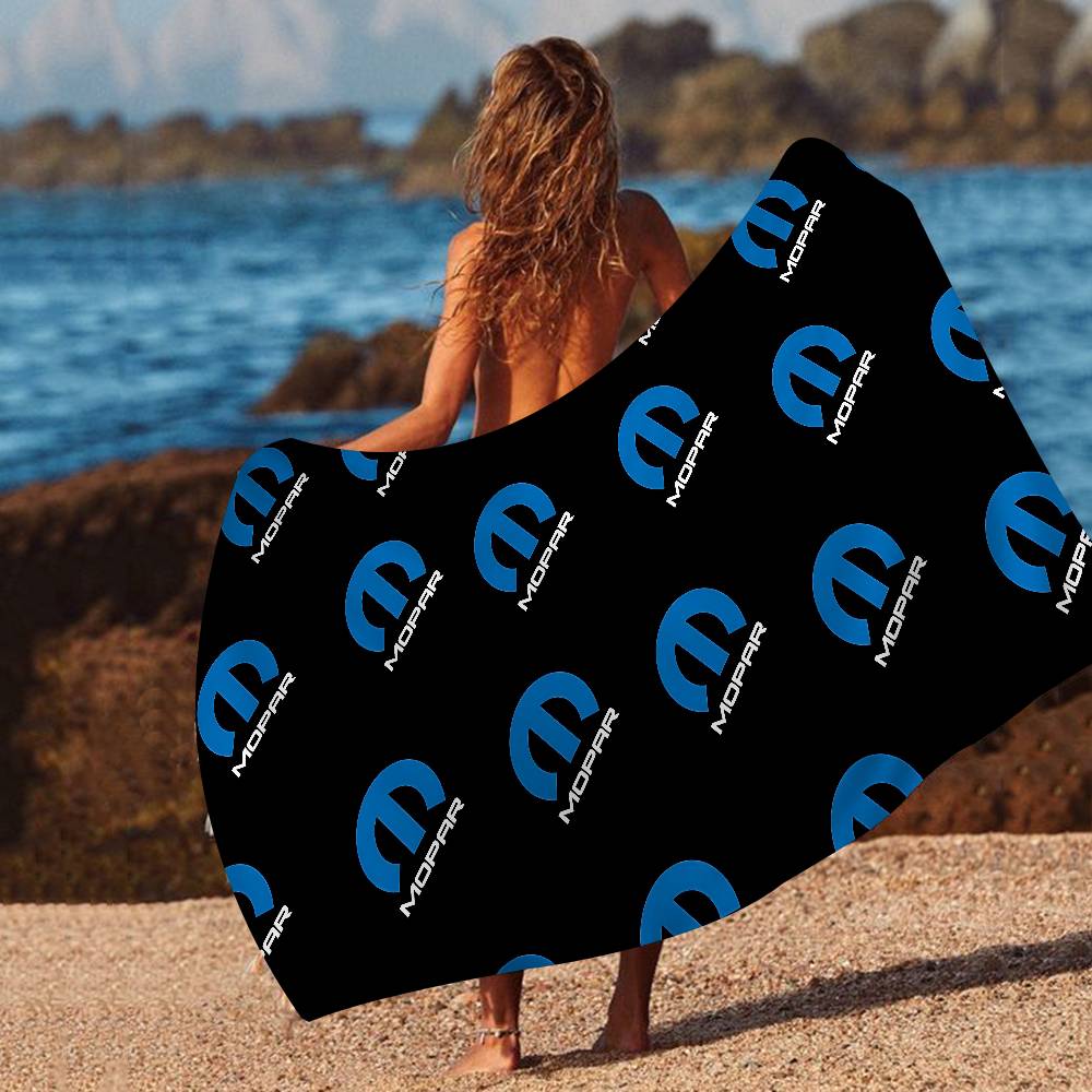 M-Mopar Coperta in Microfibra Asciugatura Rapida Teli da Spiaggia Stampa Sovradimensionata Super Assorbente Coperta Asciugamano per Piscina